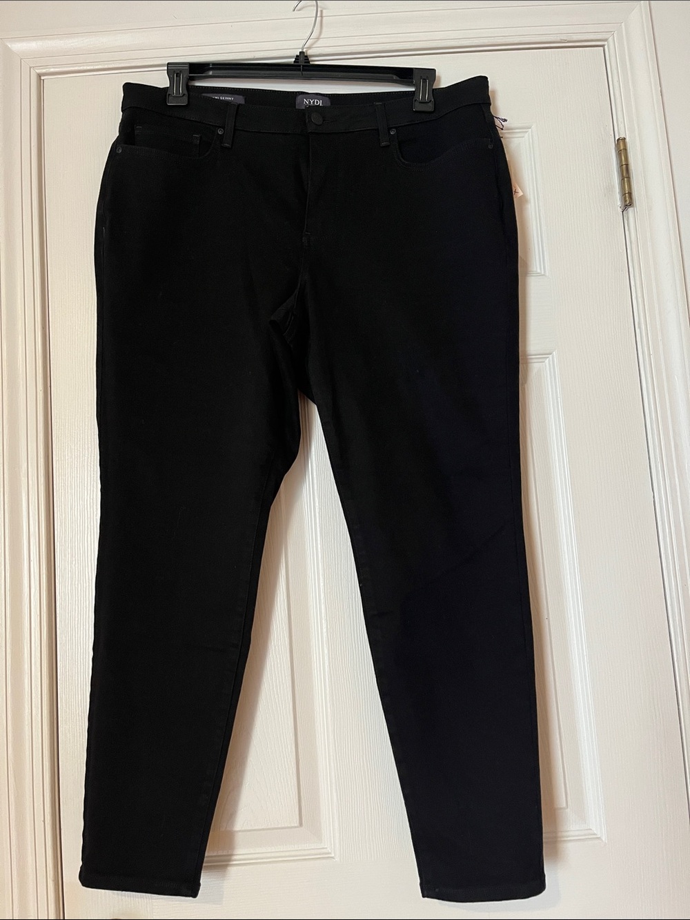 NYDJ Ami Plus 16W Black Slim Ponte Jeggings